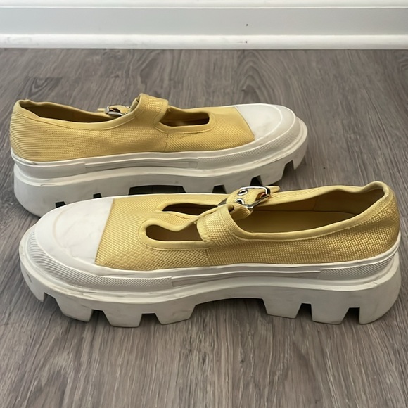 Free People Jeffrey Campbell Marley Mary Jane Platforms Size 10 - Picture 9 of 11